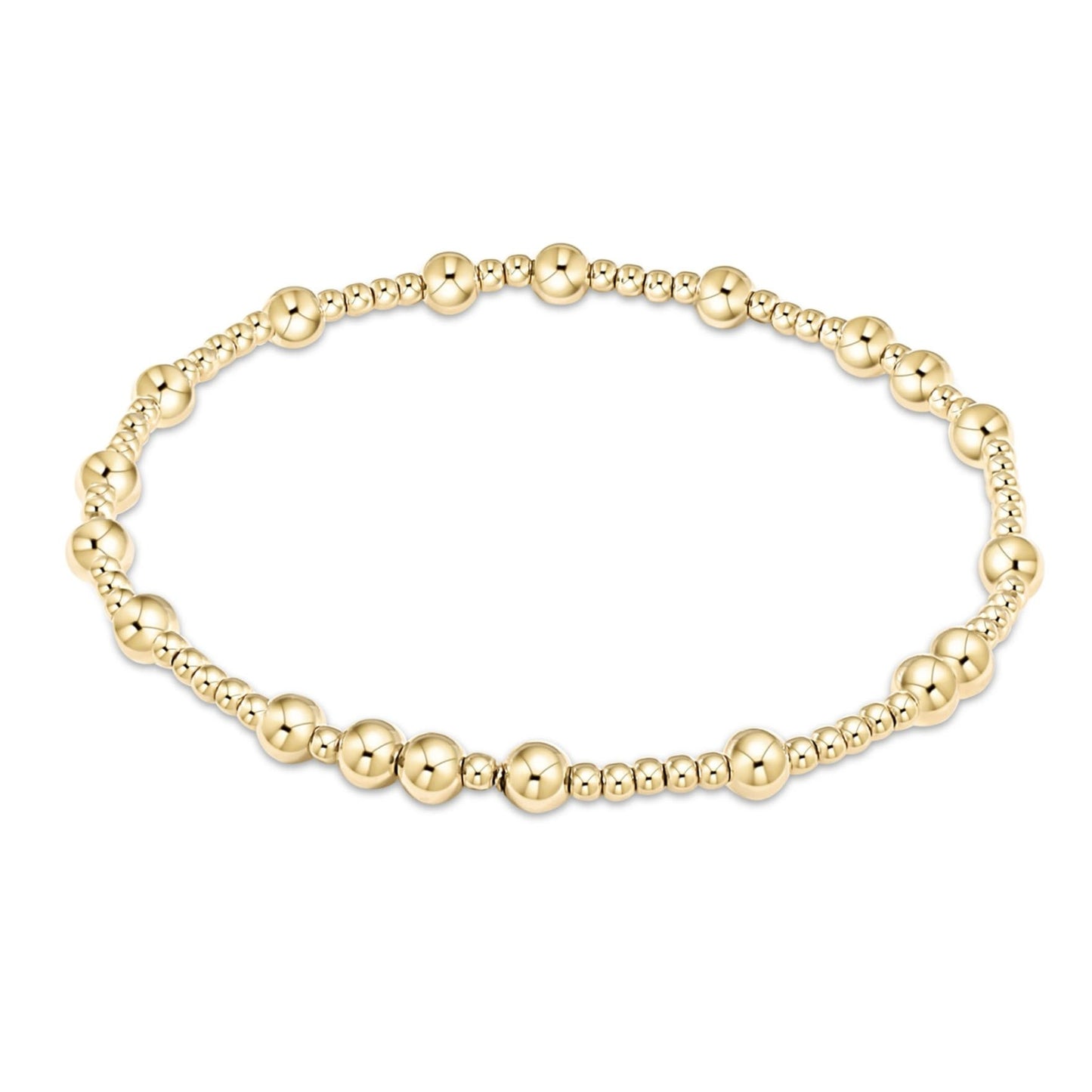 Hope Unwritten 4MM Gold Bead Bracelet