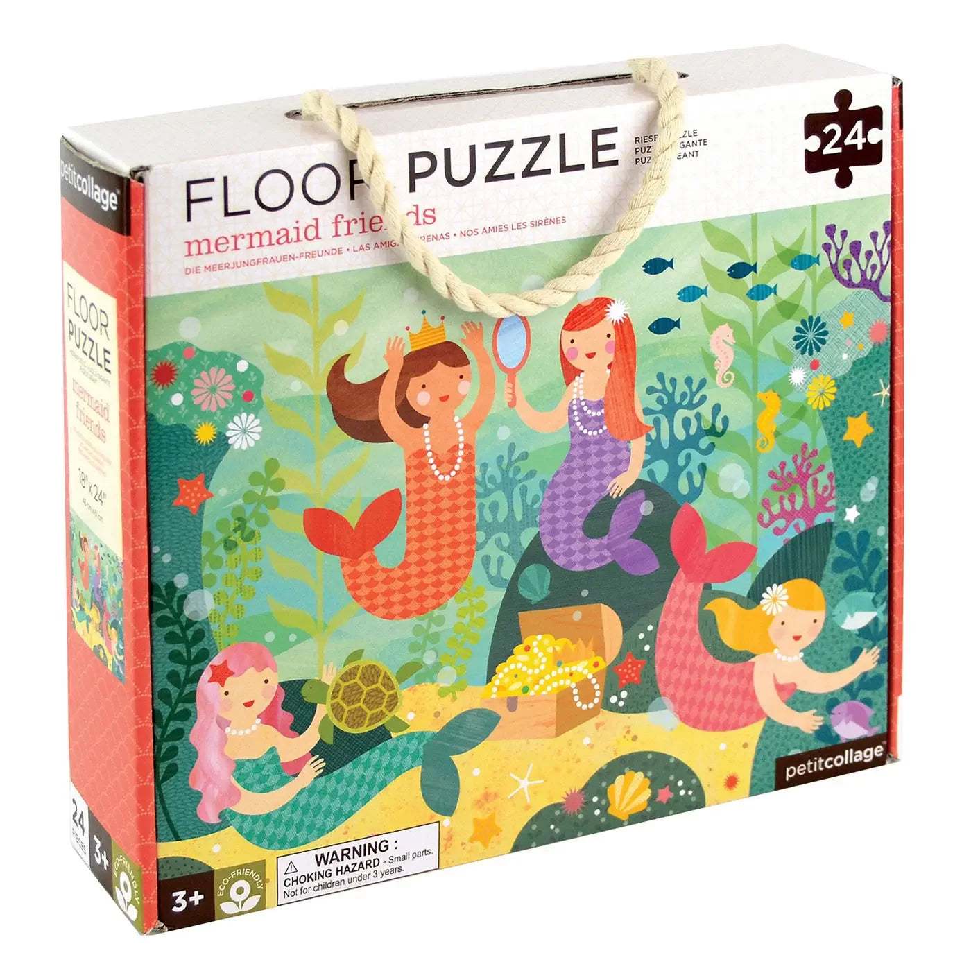 24pc Floor Puzzle - Mermaid Friends