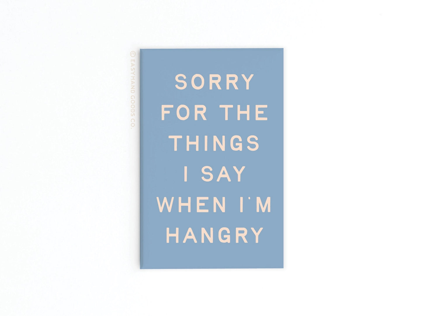 Hangry Refrigerator Magnet