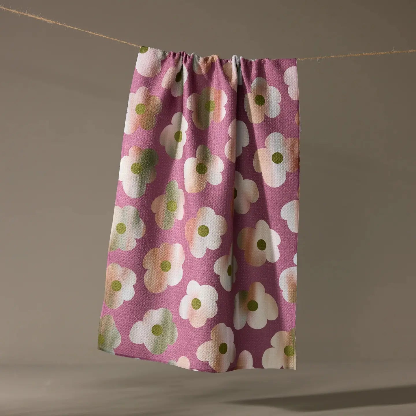 Brushed Bouquet Tea Towel