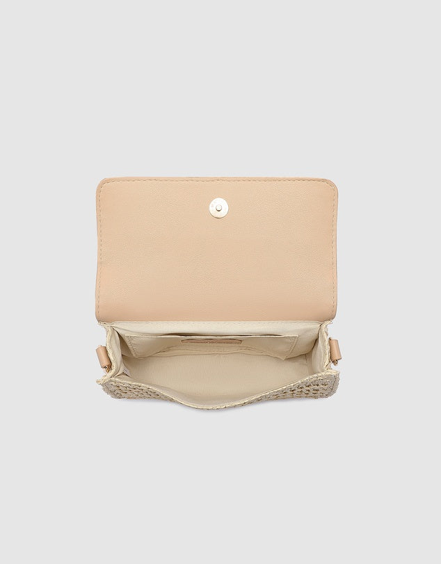 Freya Raffia Crossbody Bag
