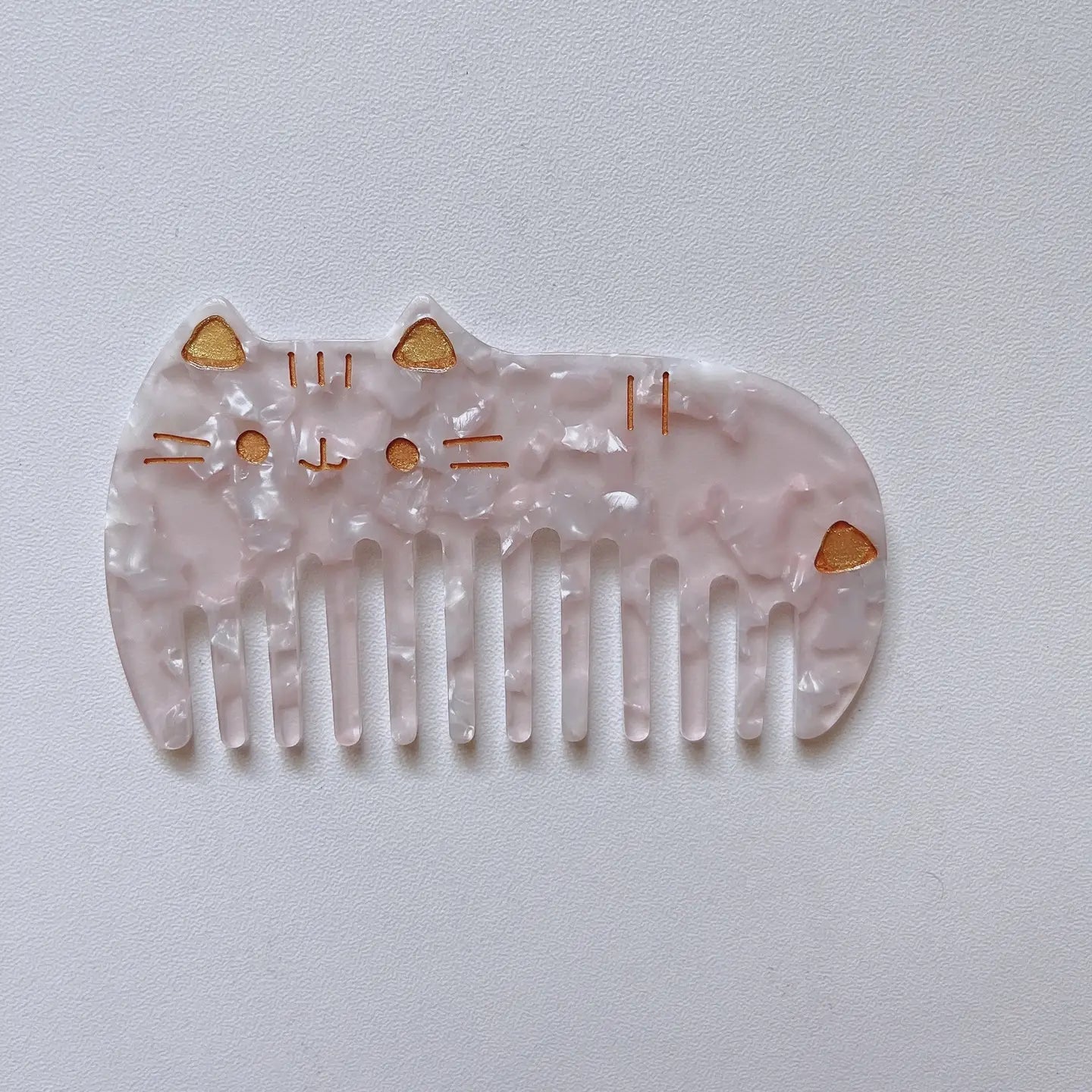 Cat Tortoise Mini Wide Tooth Comb