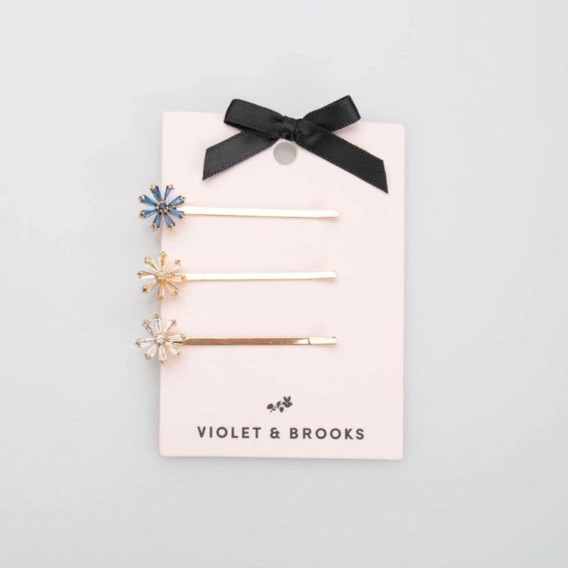 Poppy Bobby Pin Trio