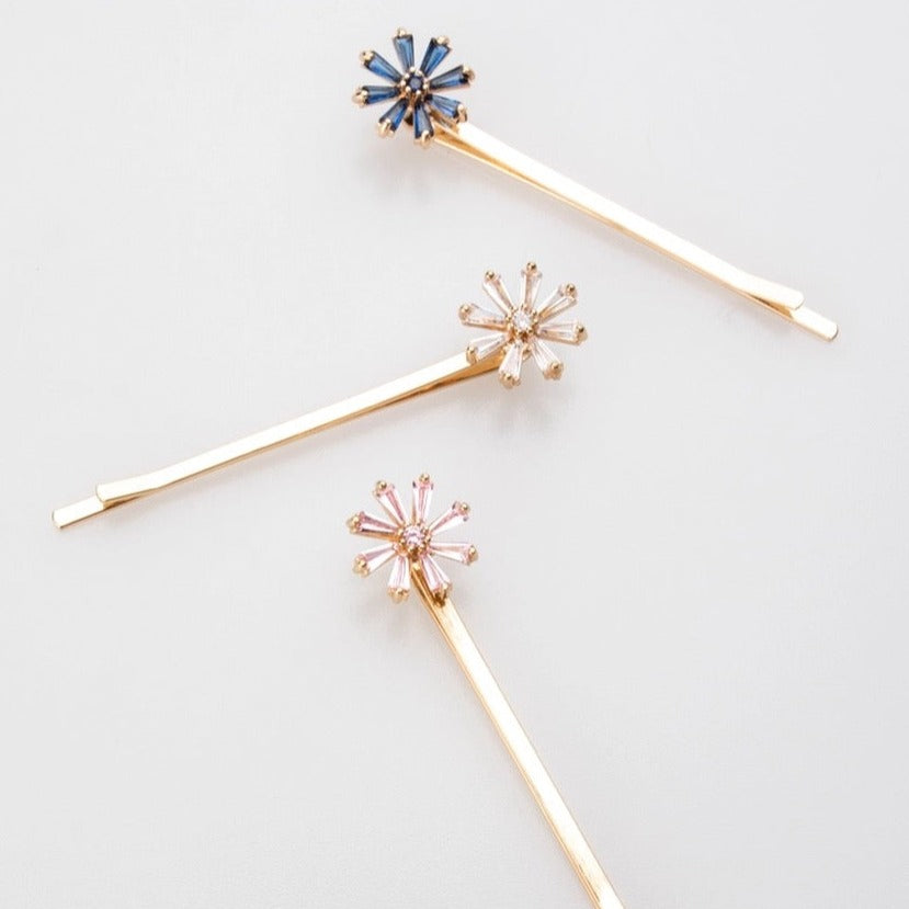 Poppy Bobby Pin Trio