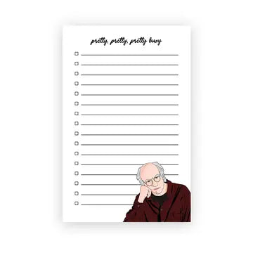 Pretty, Pretty Busy Notepad