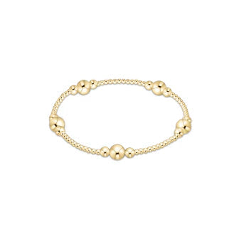 Enewton Purpose Gold Bead Bracelets