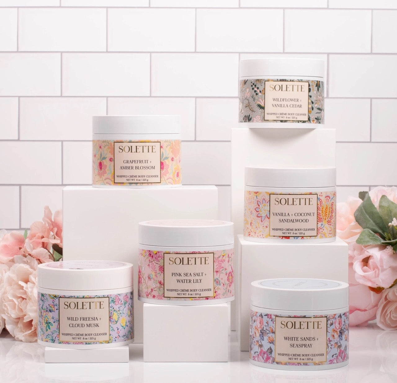 Solette Beauty Whipped Creme Body Cleansers