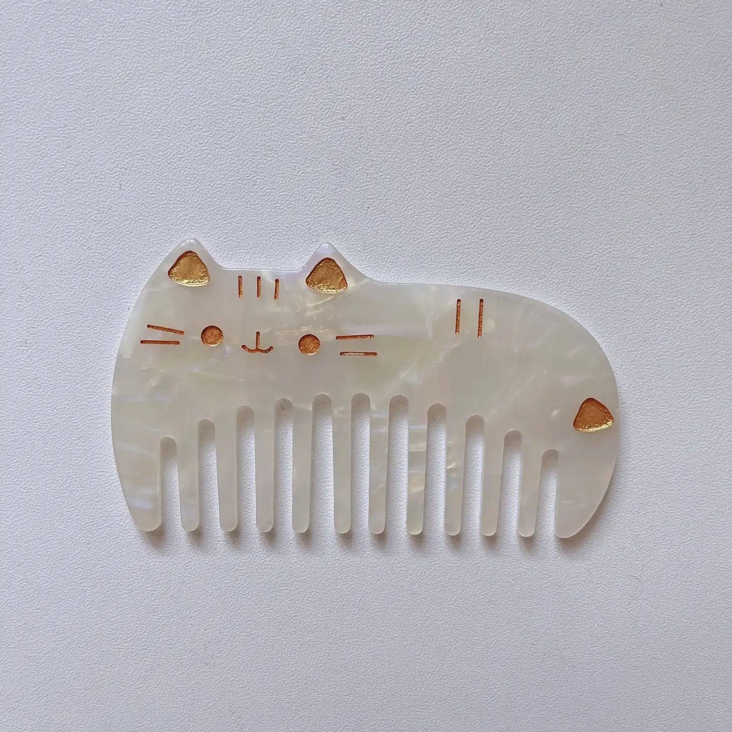 Cat Tortoise Mini Wide Tooth Comb