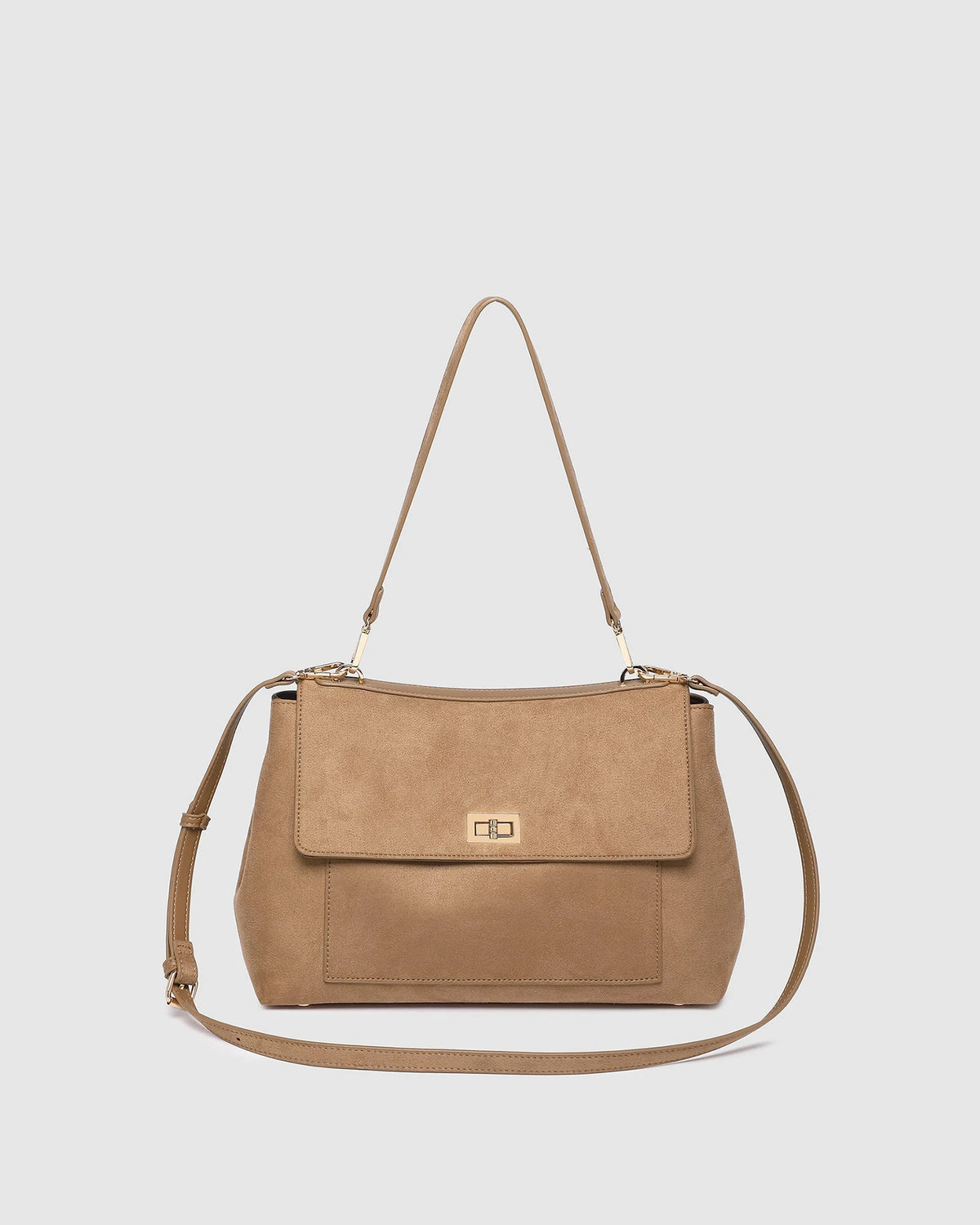 Arden Suede Shoulder Bag