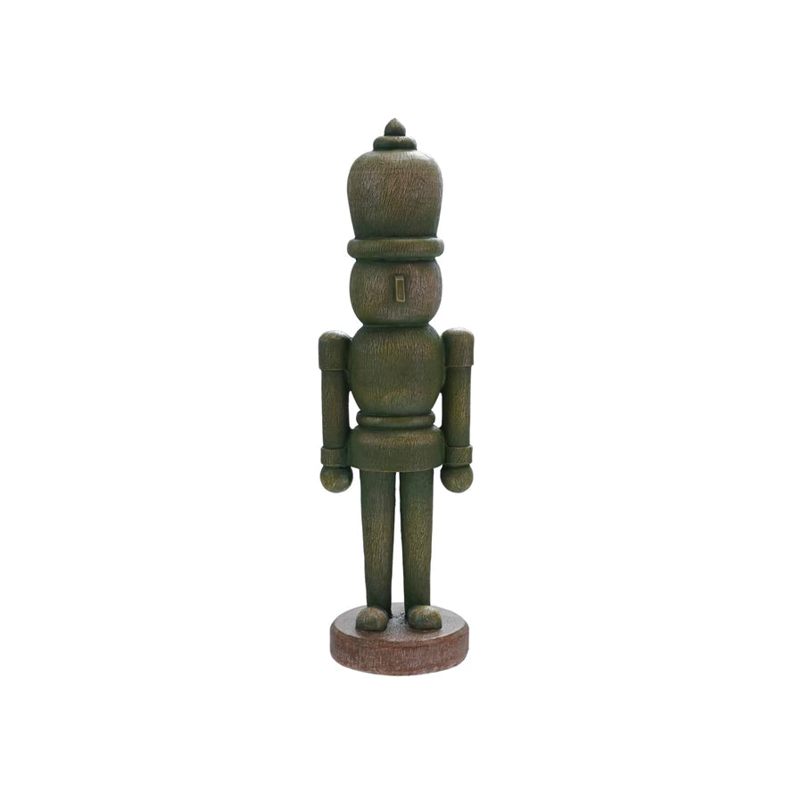 Flocked Resin Soldier