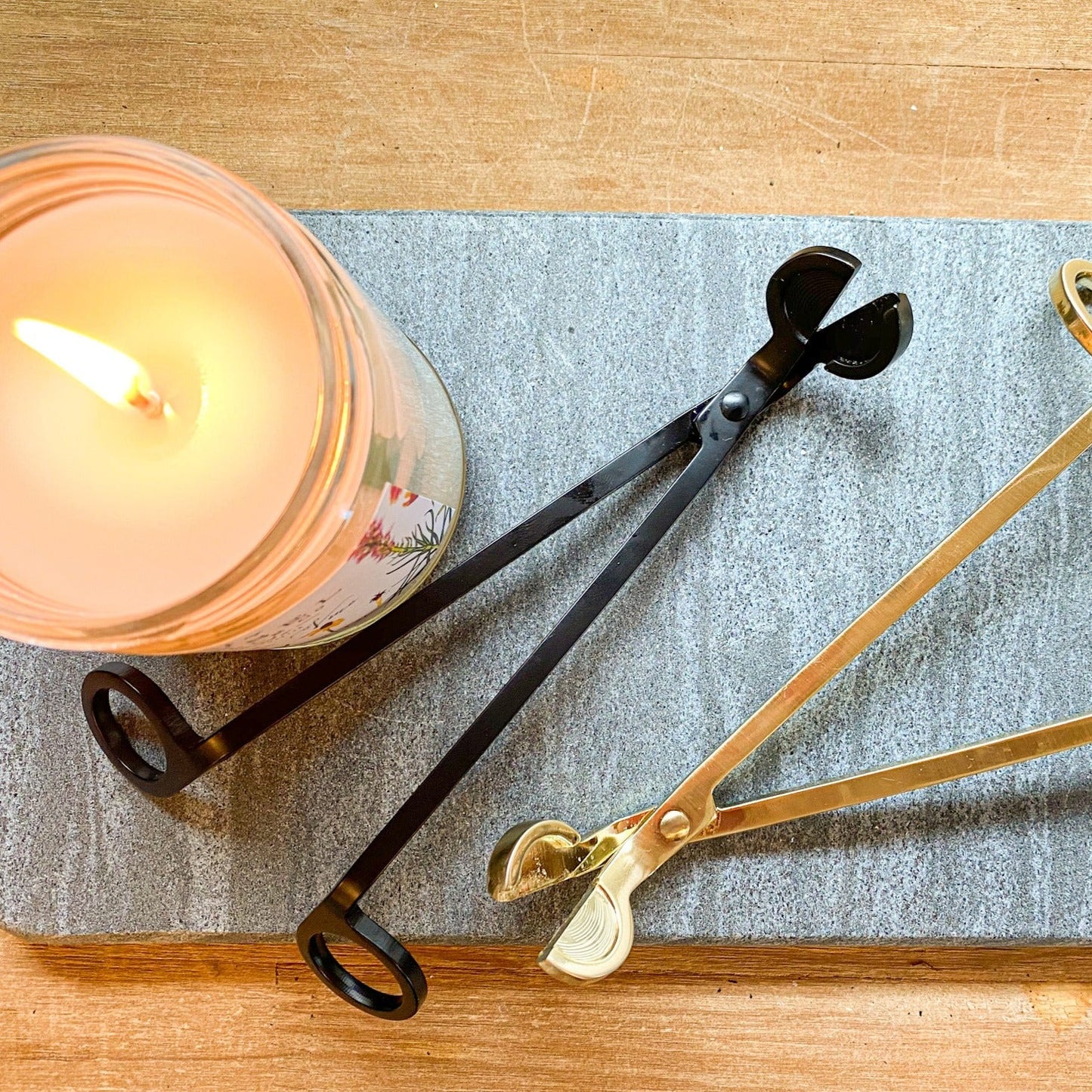 Brushed Gold or Matte Black Wick Trimmer