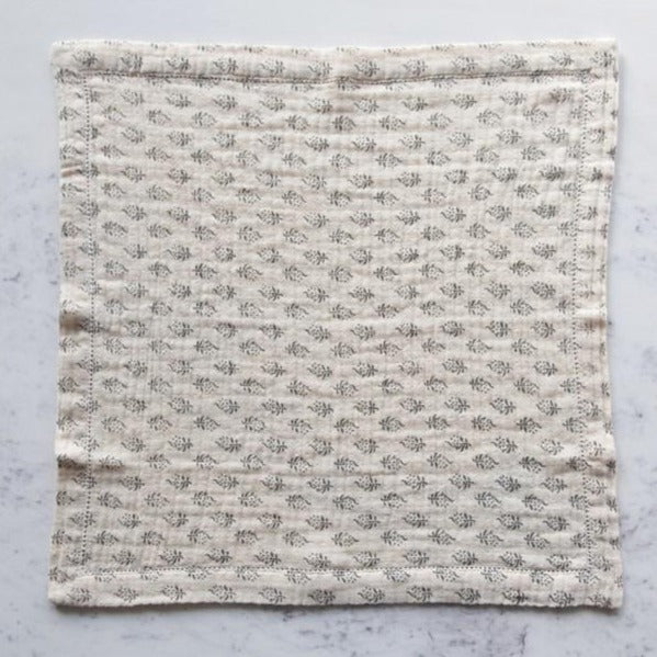 Garden Cream Napkins Set