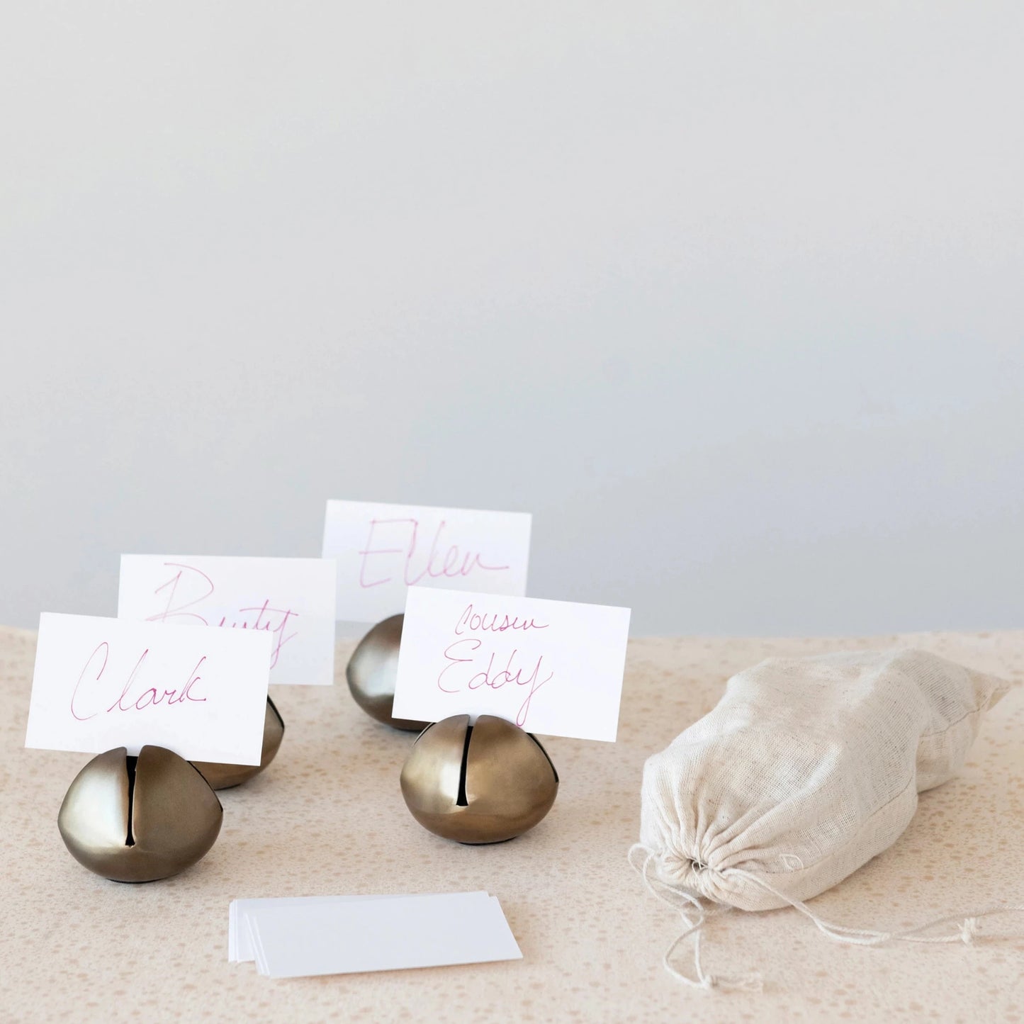 Bell Place Card Holders