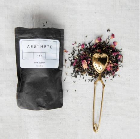 Heart Shaped Loose Tea Strainer