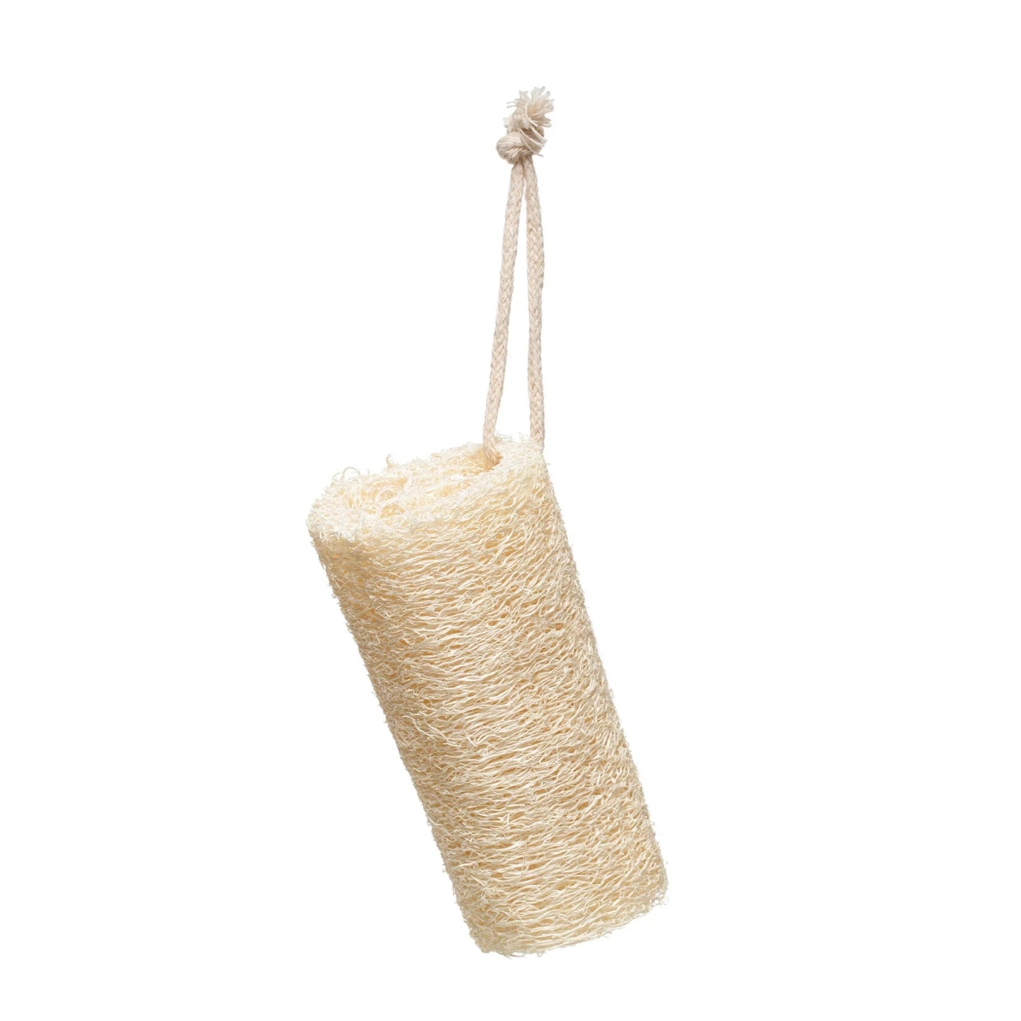 Loofa Brush with Cotton Rope Hanger