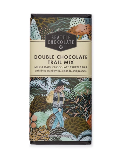The perfect snackable meltaway chocolate truffle with dried cranberries, almonds and peanuts!