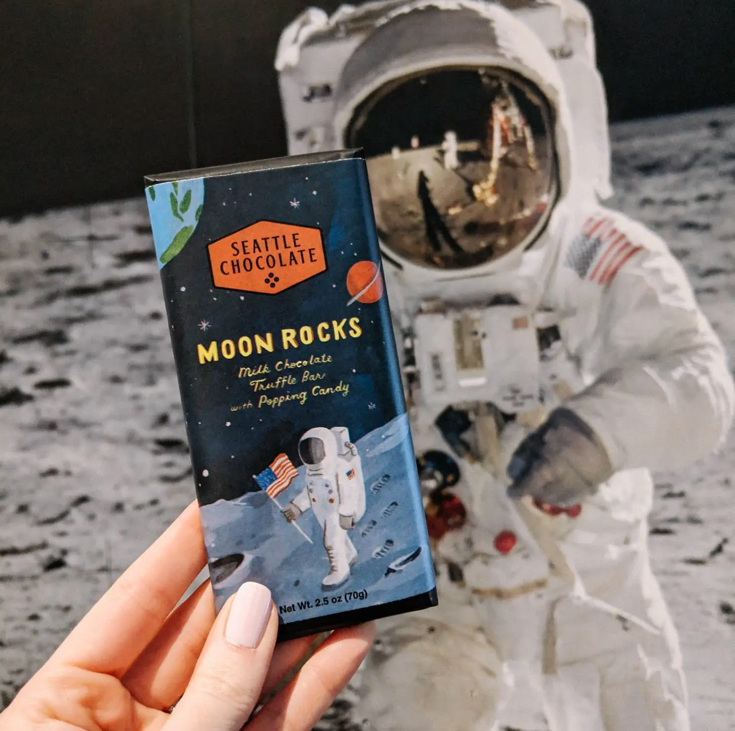 Seattle Chocolate Moon Rocks Truffle Bar