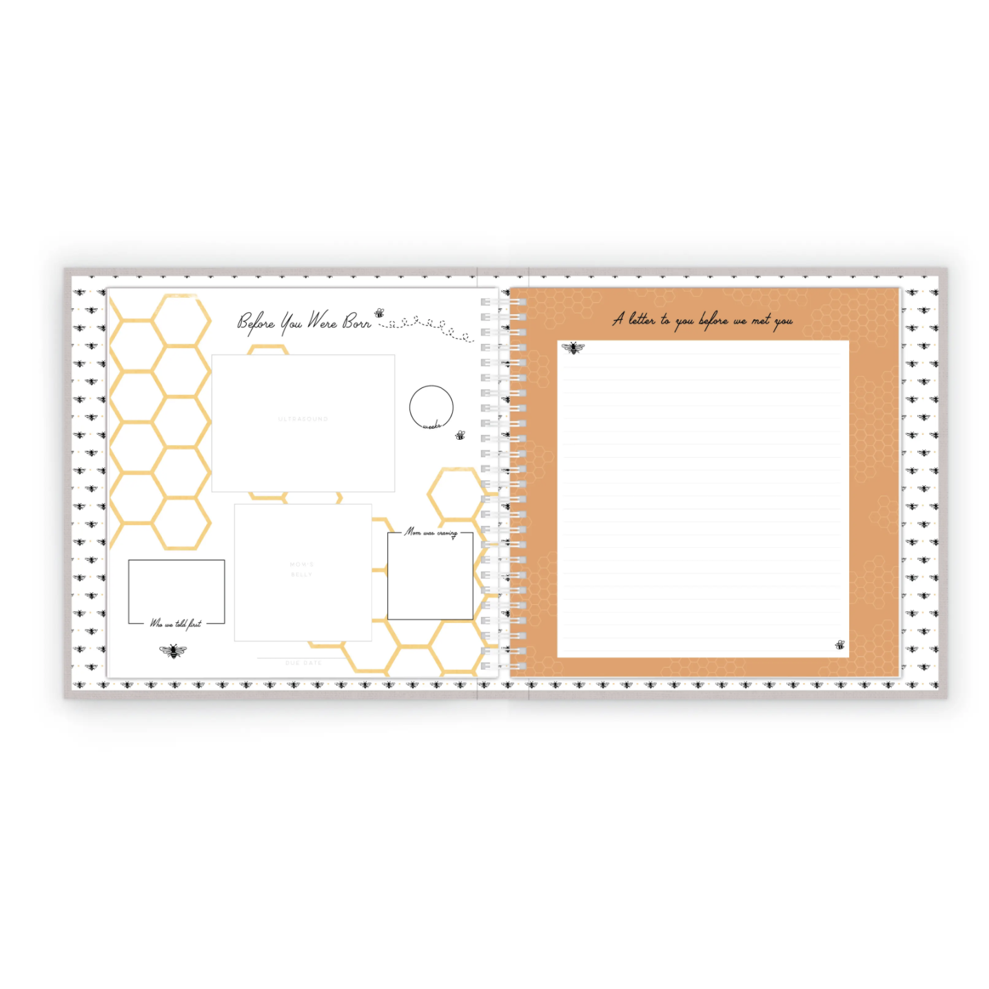 Honey Bee Luxury Memory Book