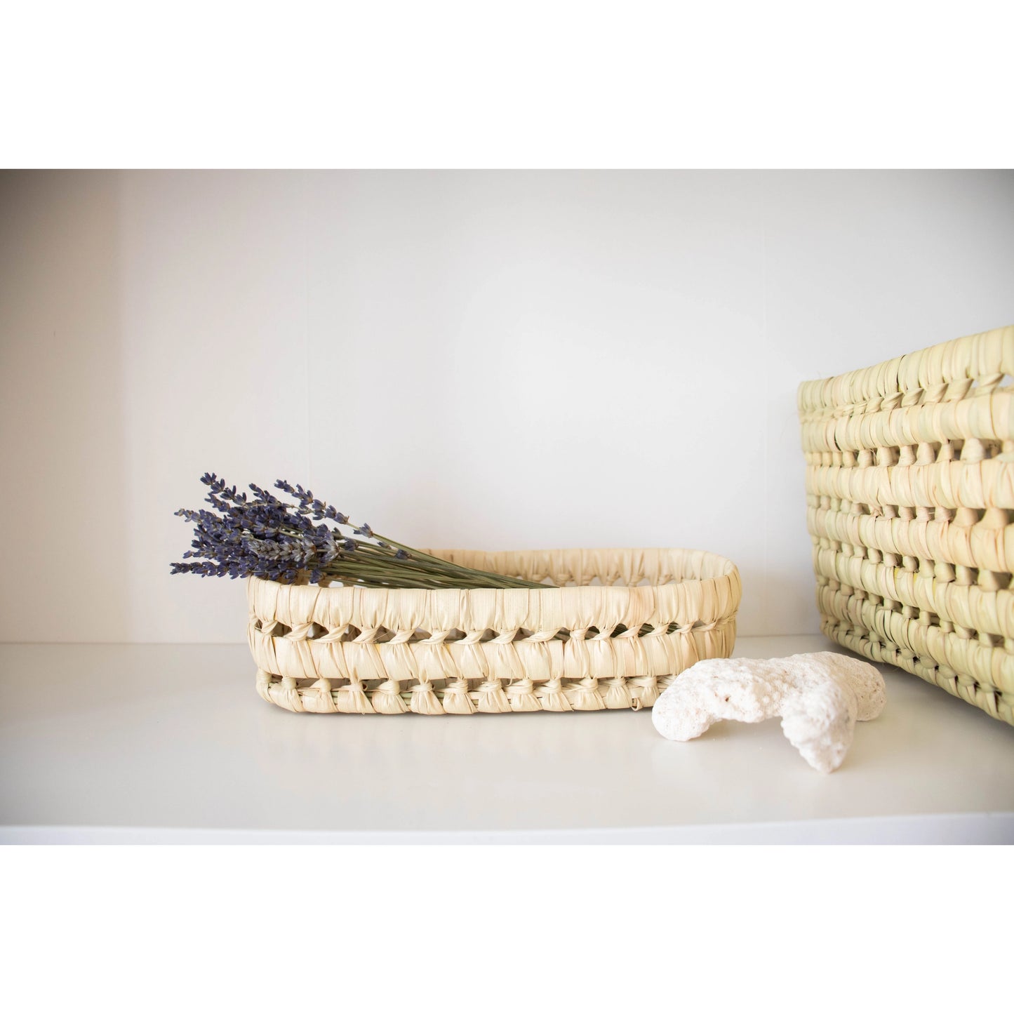 Open Weave Storage Basket