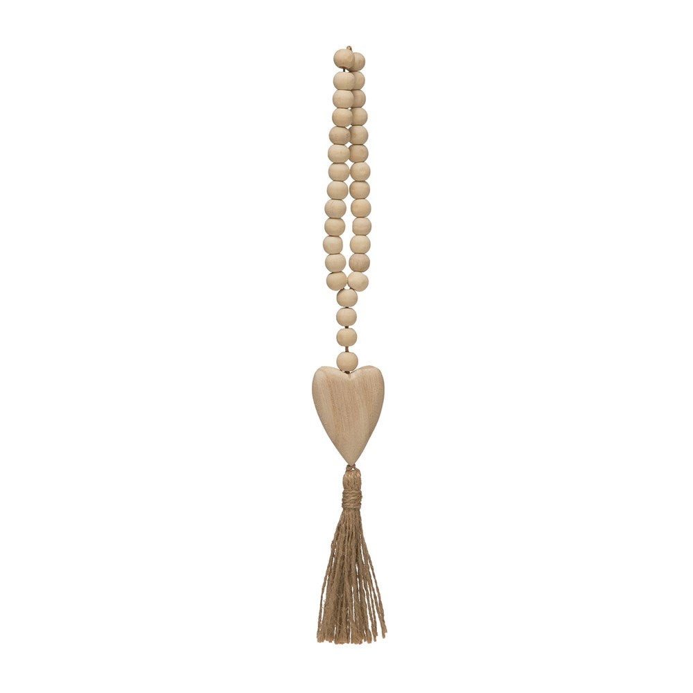 Tassel Heart Prayer Beads