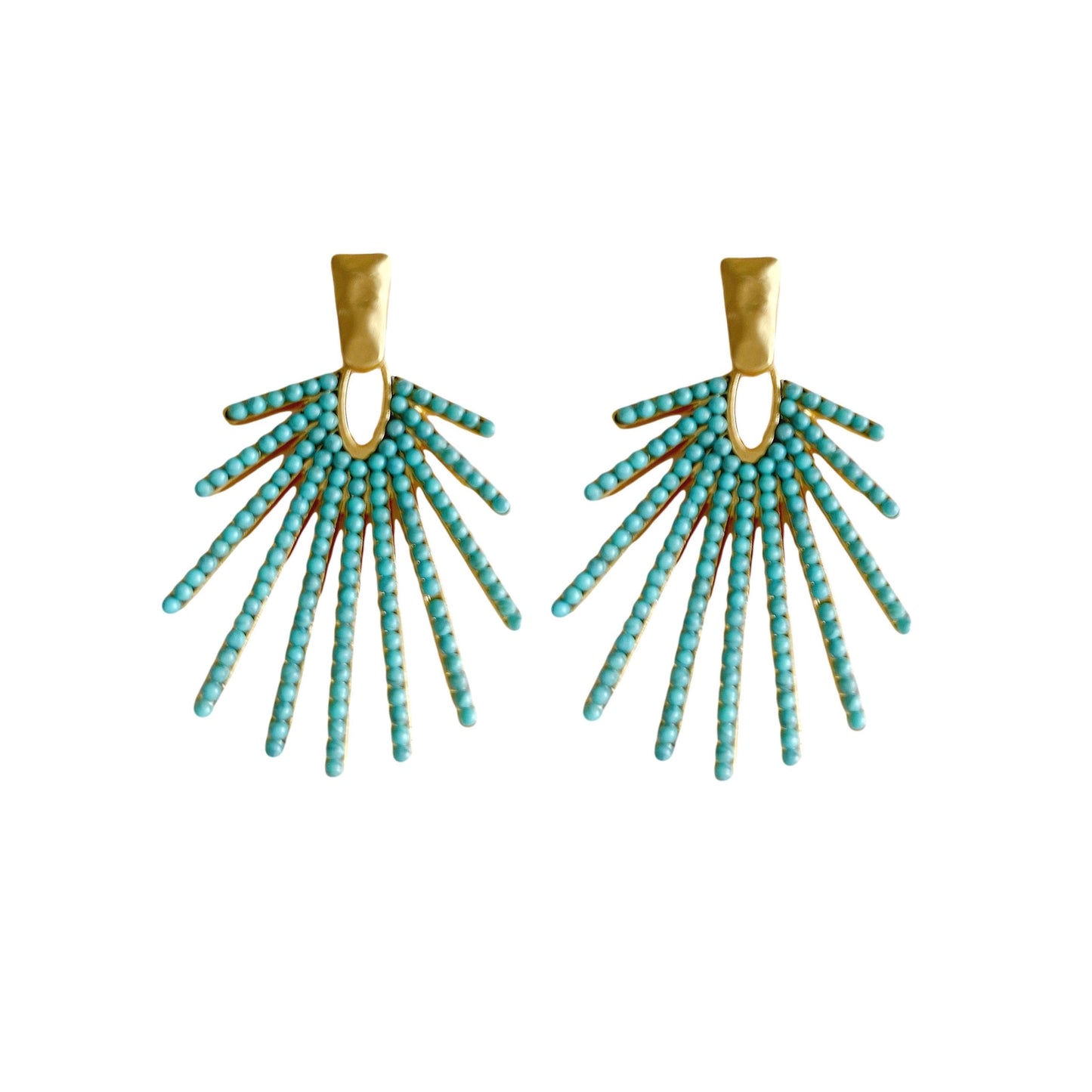 Sunburst Drop Earrings
