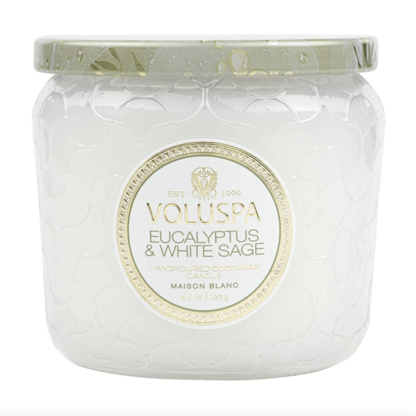 Voluspa Eucalyptus & White Sage Candle