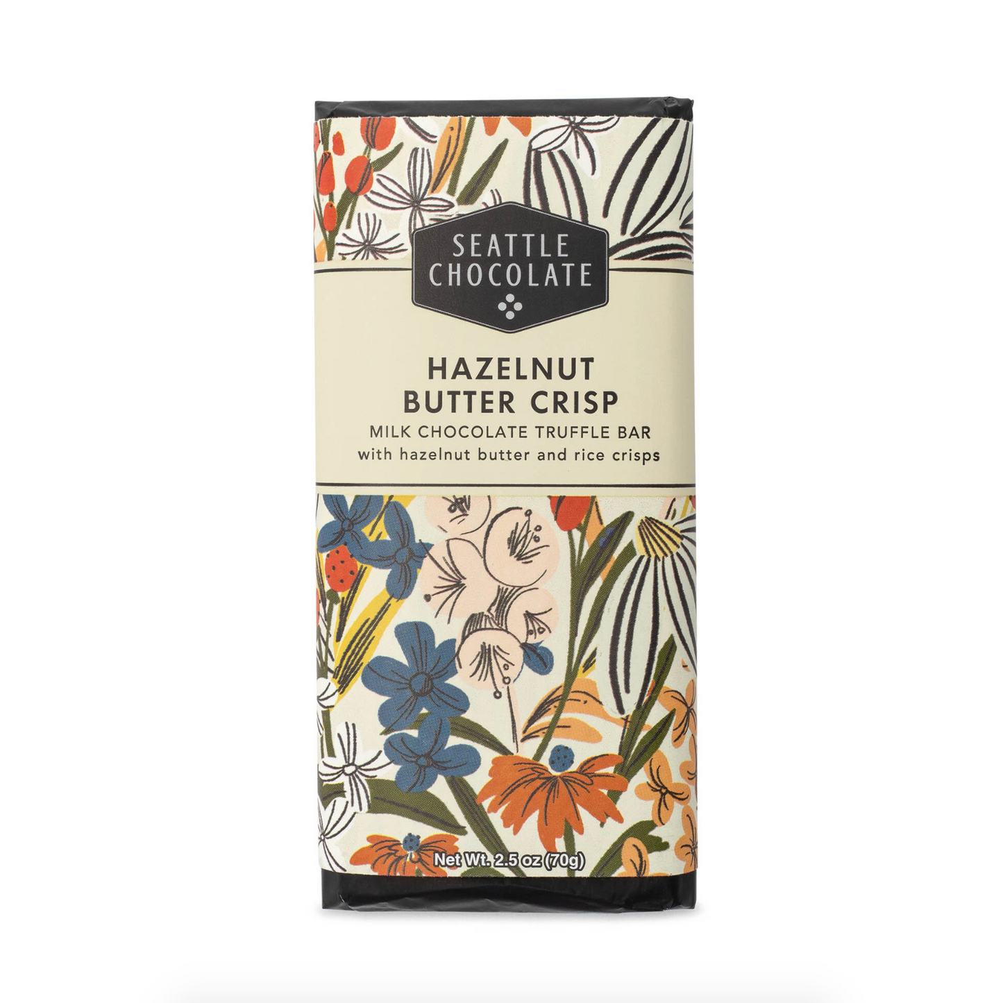 Seattle Chocolate Hazelnut Buttercrisp Truffle Bar