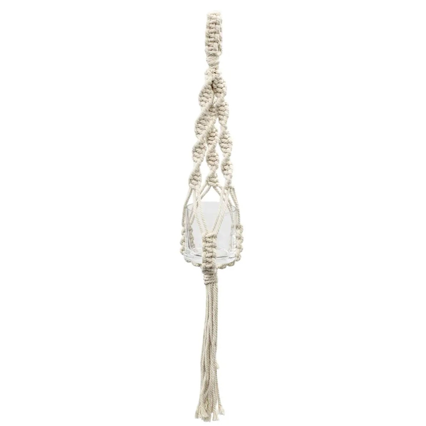 24" Twist Braided Plant Hanger