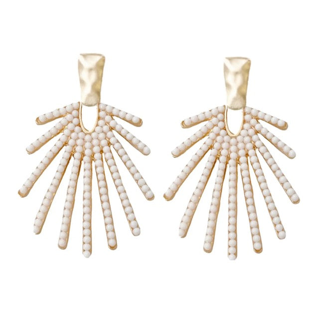 Sunburst Drop Earrings