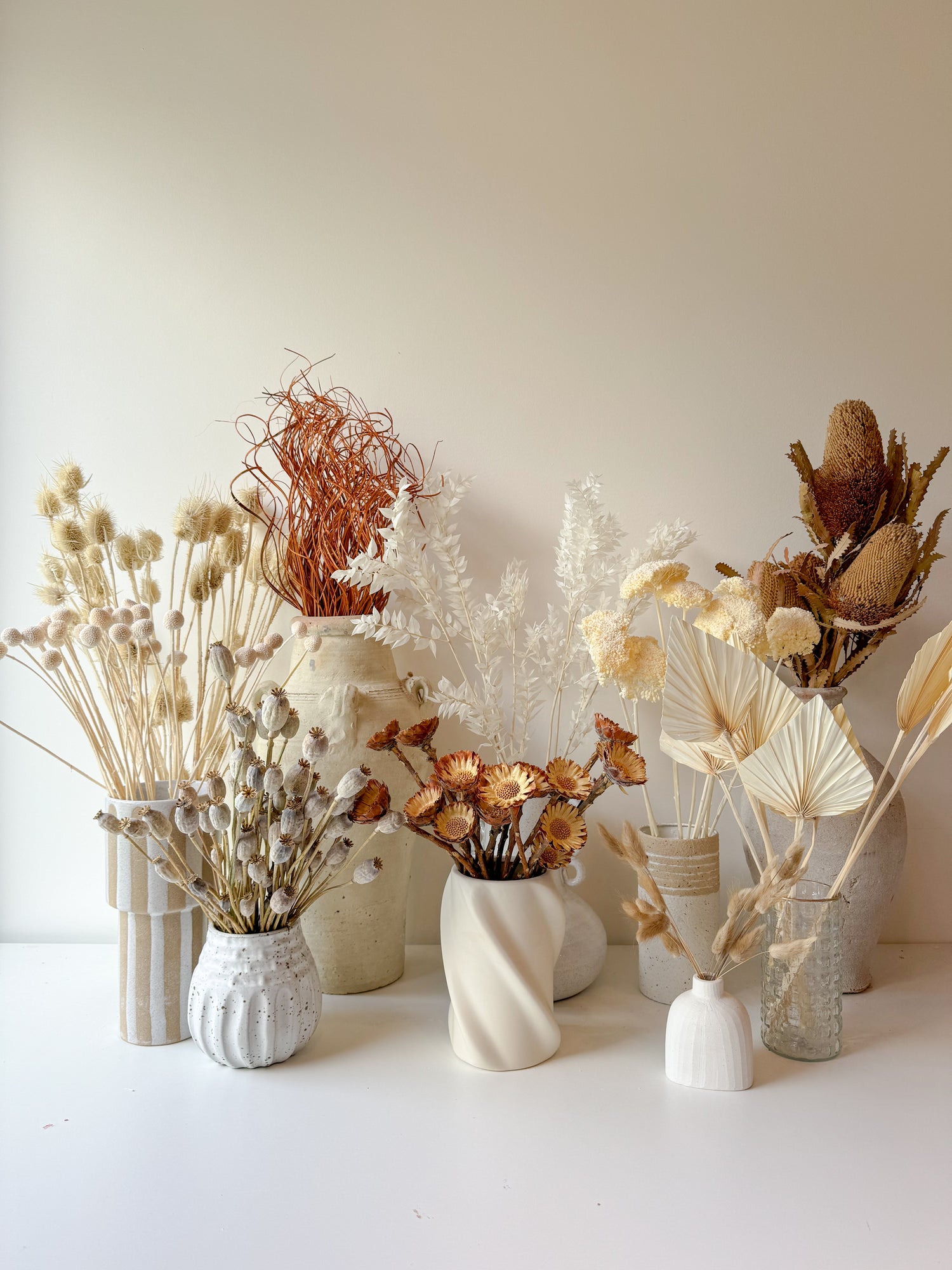 Preserved Floral + Vase Shop