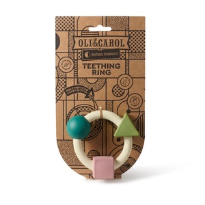 Bauhaus Movement Soft Teething Ring