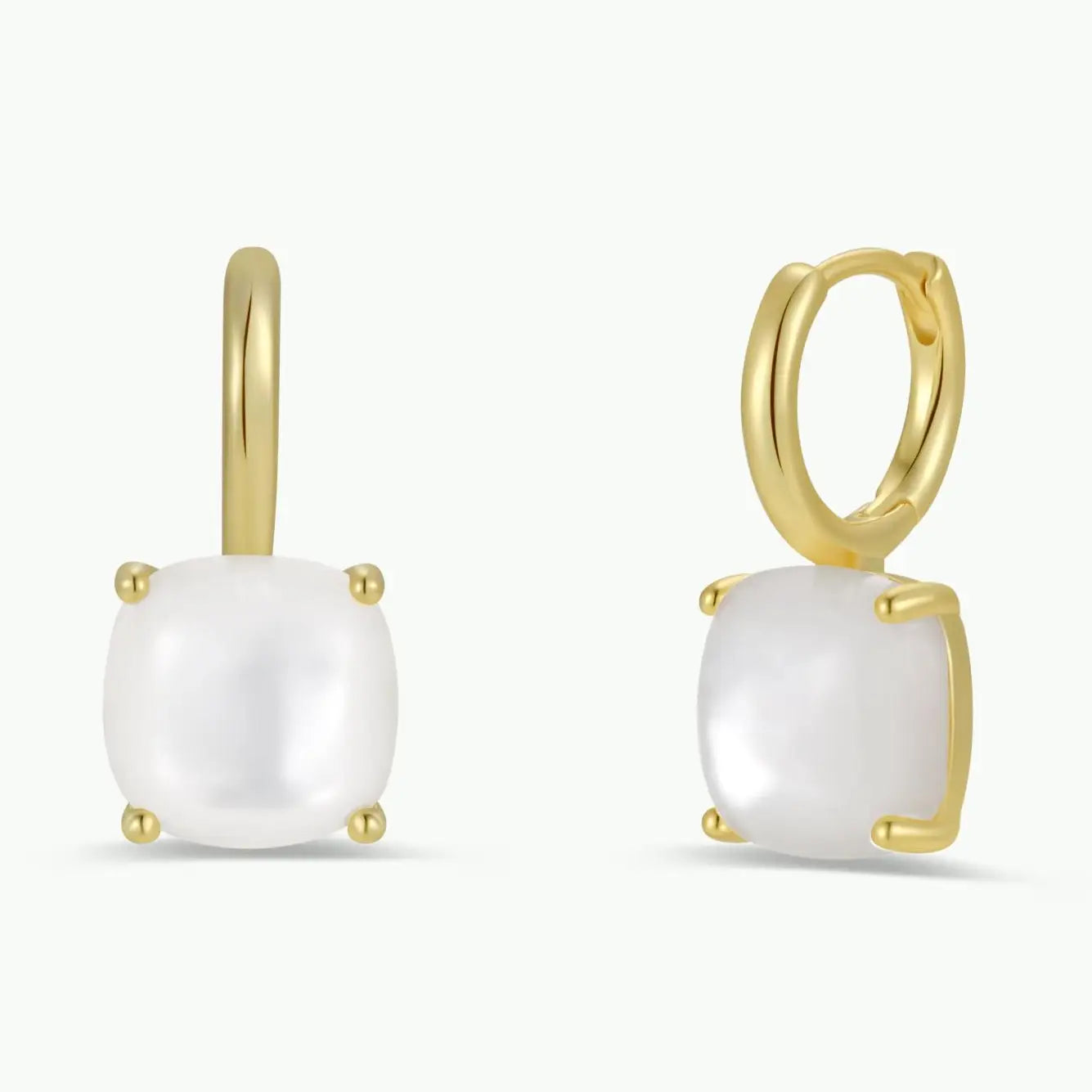 Gemstone Mini Drop - Mother of Pearl