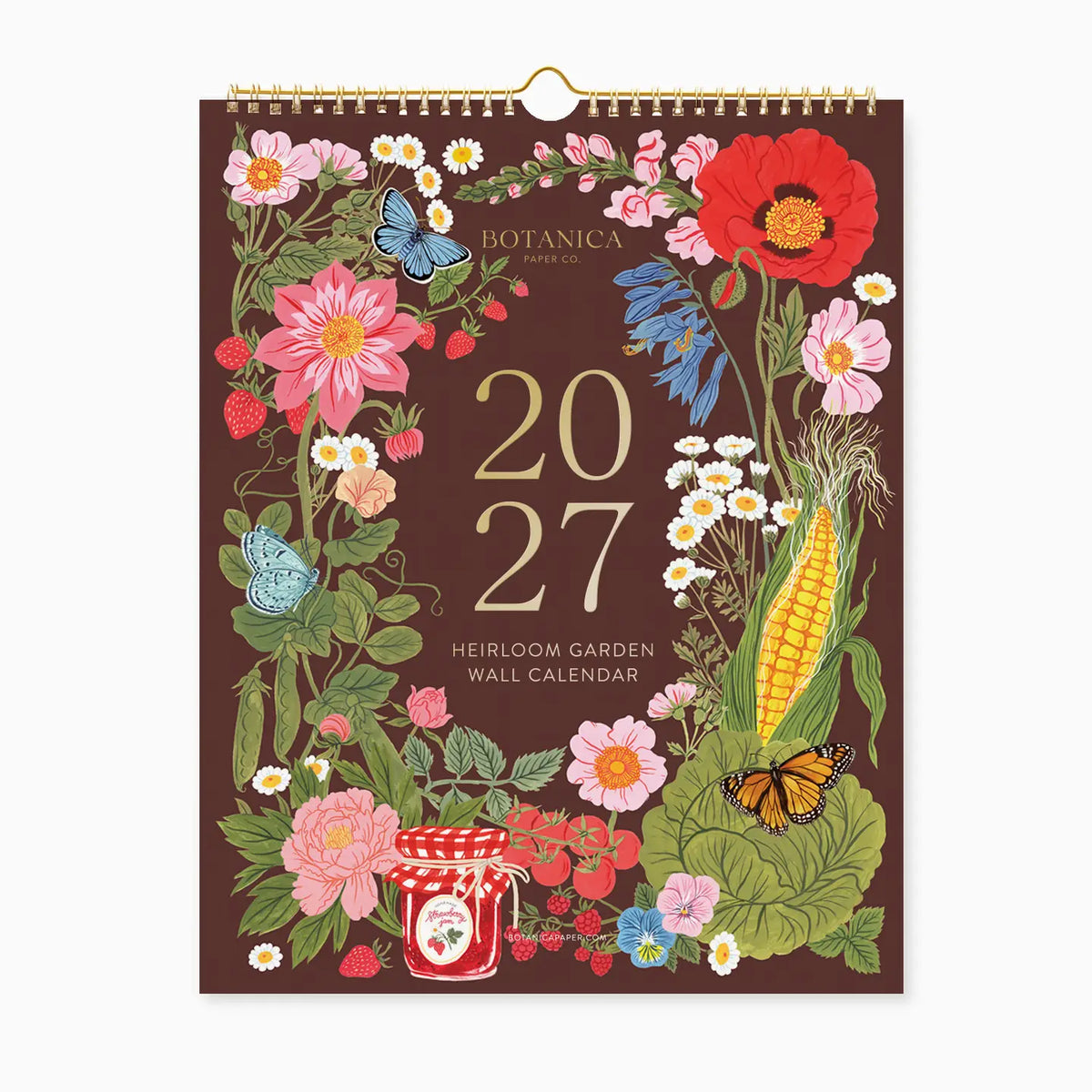 2027 Wall Calendar | Heirloom Garden