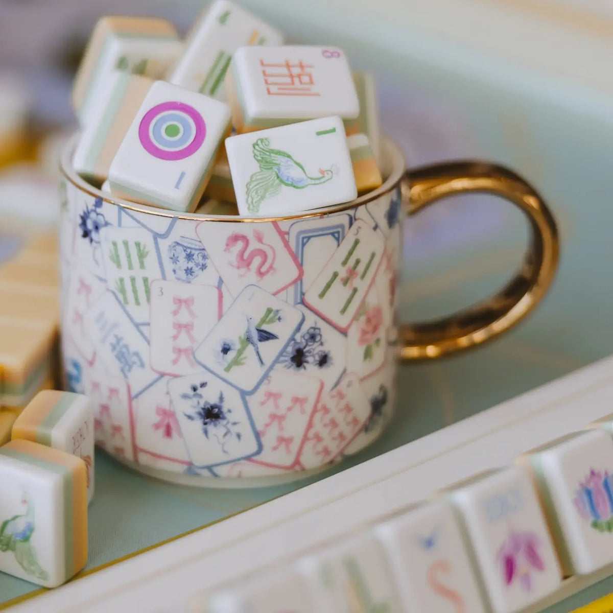 Mahjong Tiles Coffee Mug