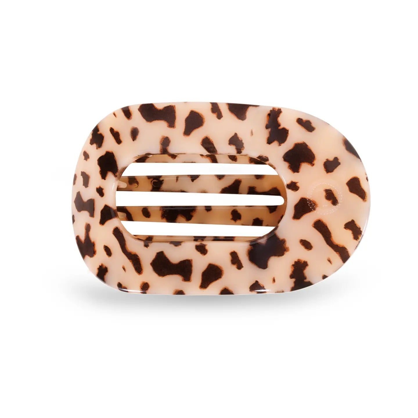 Teleties Round Flat Hair Clip | Medium