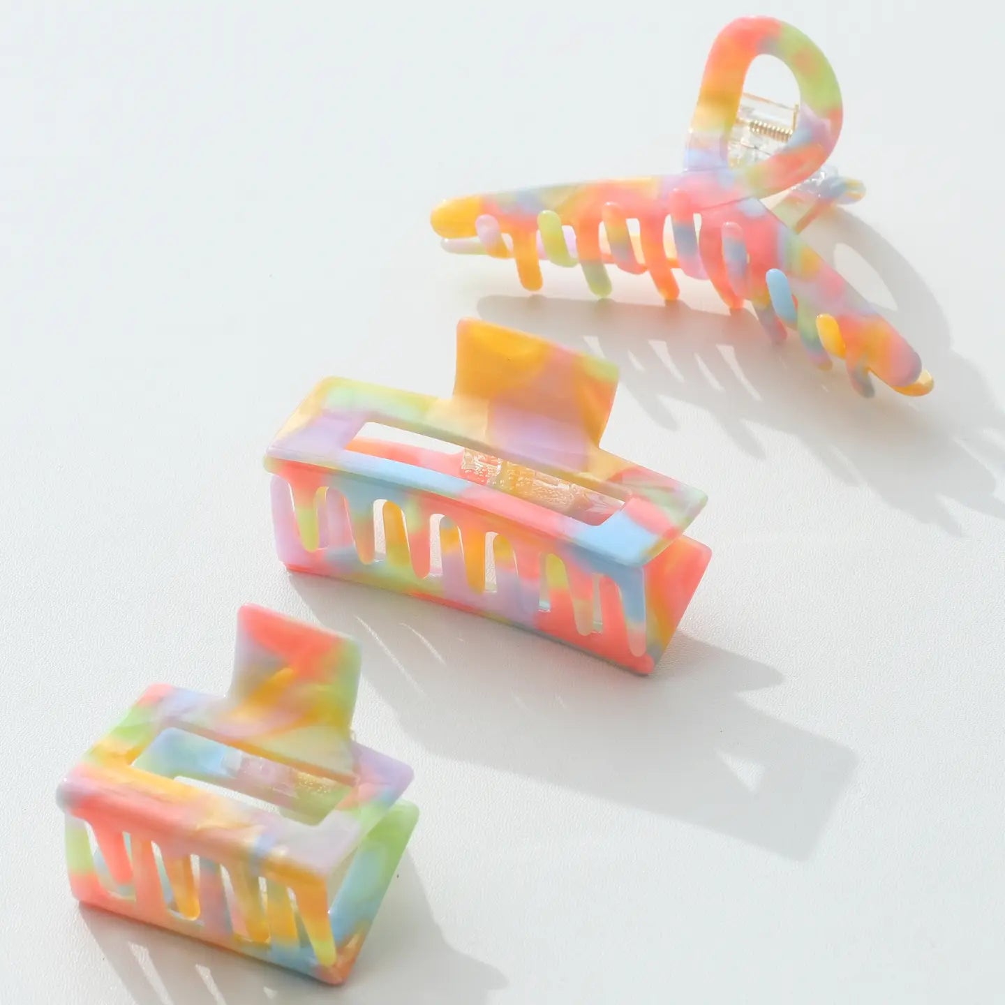 Rainbow Paradise Small Claw Clips