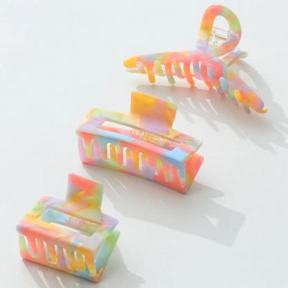 Rainbow Paradise Small Claw Clips