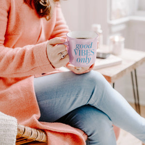 Campfire Coffee Mug - Good Vibes Only