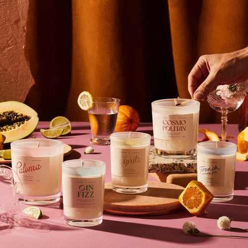 Rewined Cocktail Candles