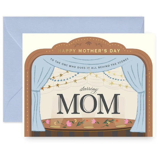 Behind the Scenes Mother's Day Card