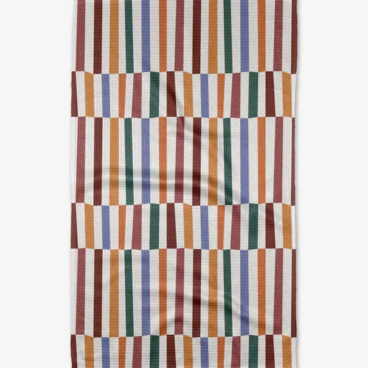Wonky Stripes Tea Towel