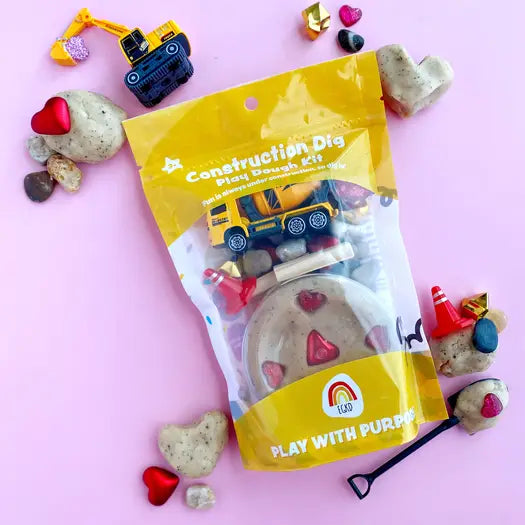 Valentine's "I Dig You" Construction Kiddough Play Kit