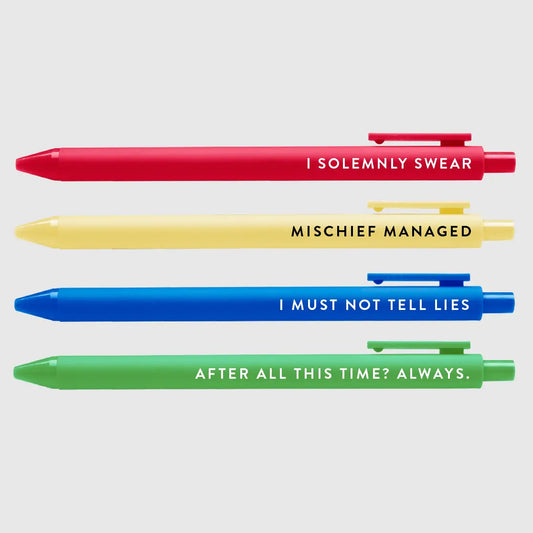Yer A Wizard Jotter Pen Set