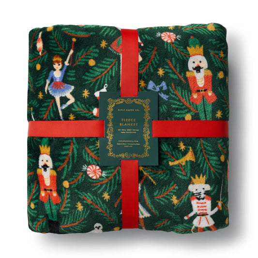 Nutcracker Fleece Blanket
