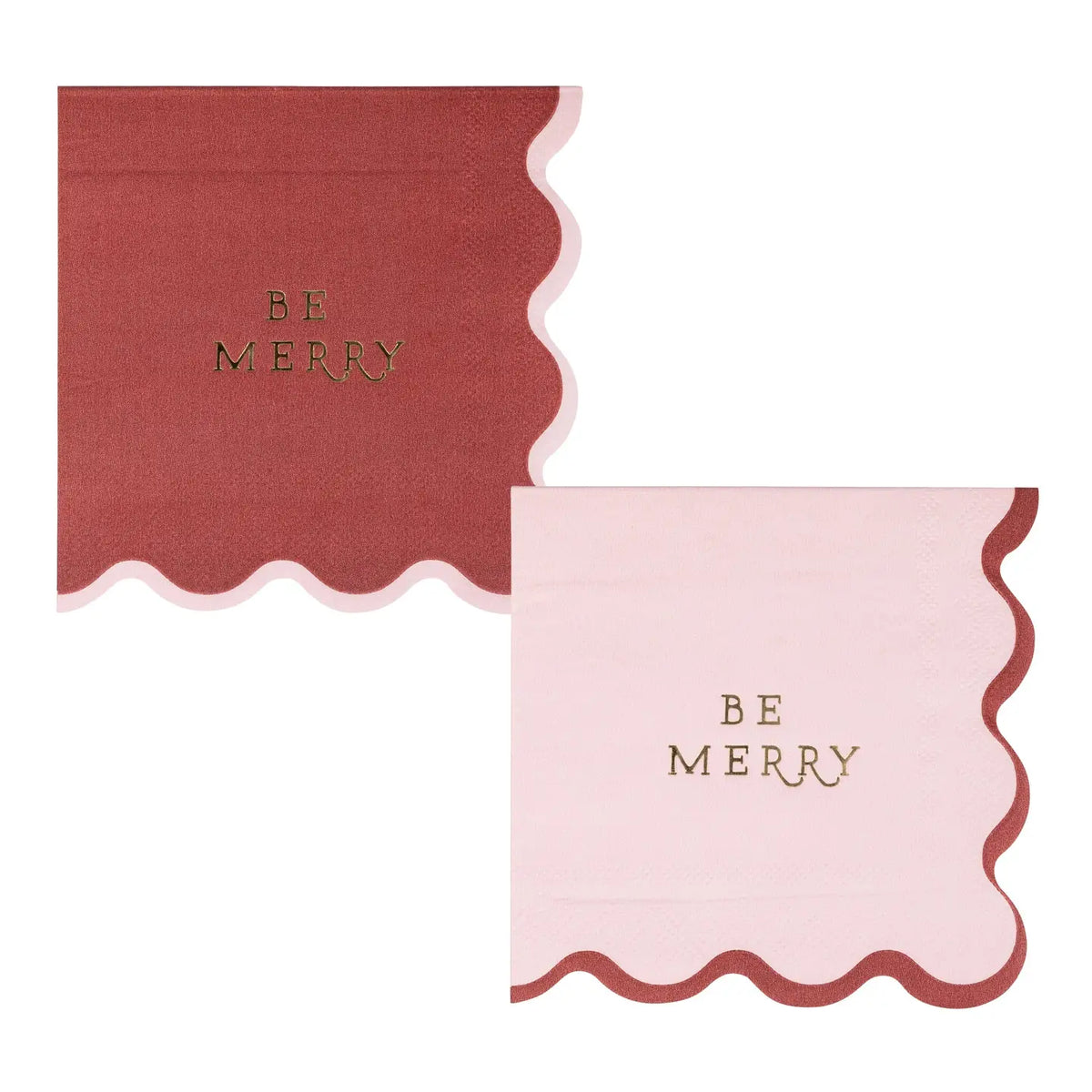 Be Merry Cocktail Napkins