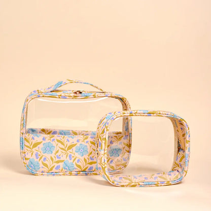 Clearly Chic Cosmetic Bag Set
