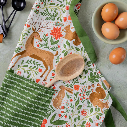 Christmas Forest Apron