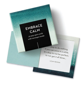 Embrace Calm ThoughtFulls Pop-Open Cards