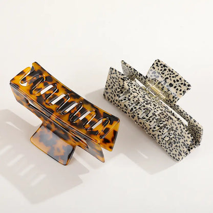Luna Large Classic Rectangle Hair Clip