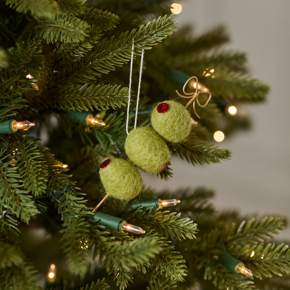 Cocktail Olives Ornament